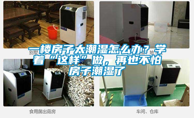 一樓房子太潮濕怎么辦？學著“這樣”做，再也不怕房子潮濕了