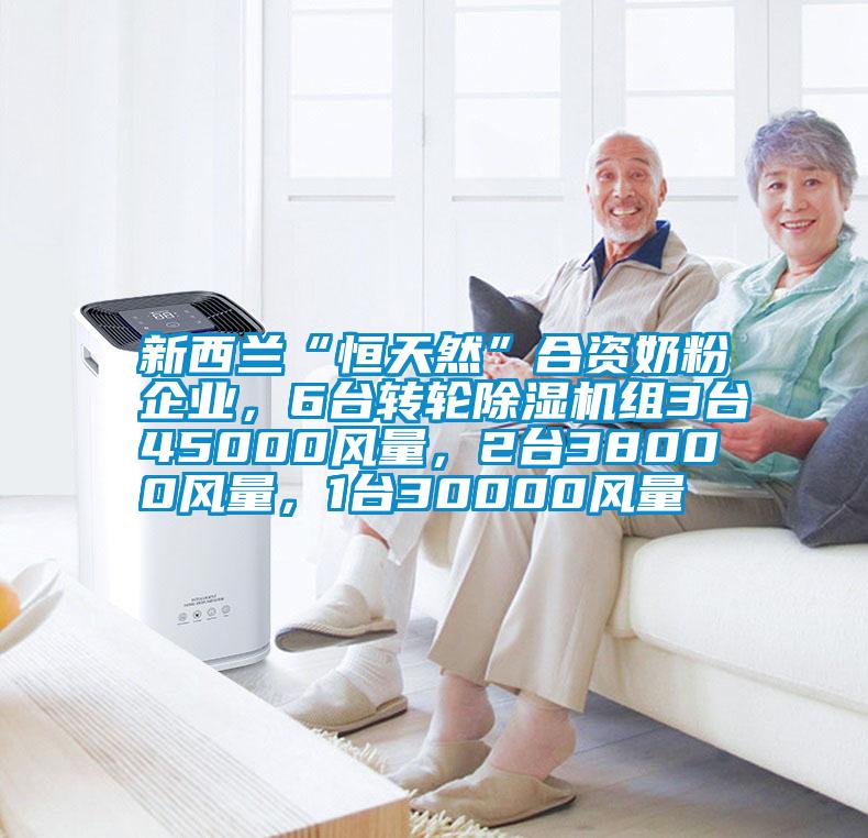 新西蘭“恒天然”合資奶粉企業，6臺轉輪除濕機組3臺45000風量，2臺38000風量，1臺30000風量