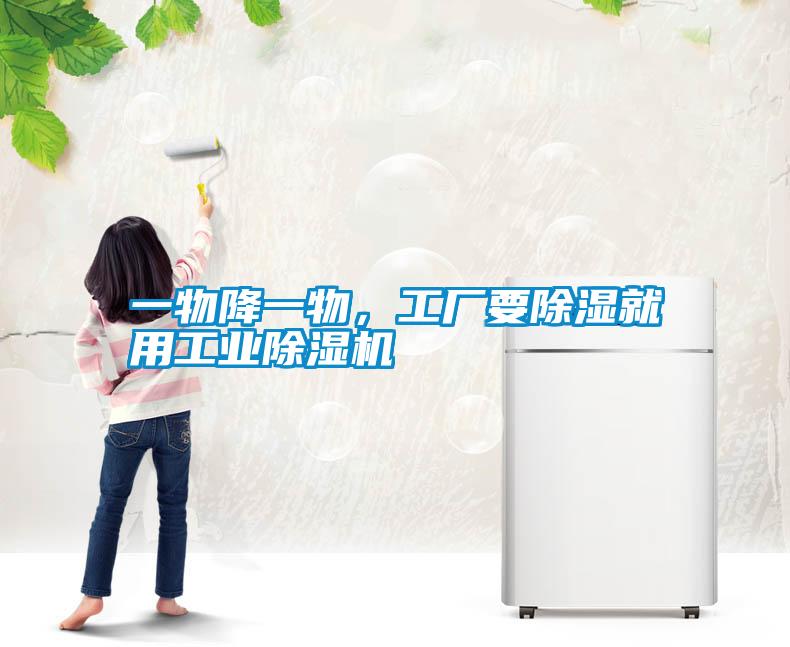一物降一物，工廠要除濕就用工業除濕機