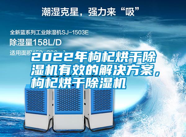 2022年枸杞烘干除濕機有效的解決方案，枸杞烘干除濕機