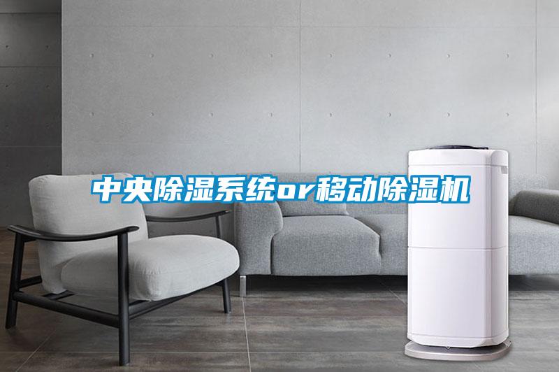 中央除濕系統or移動除濕機