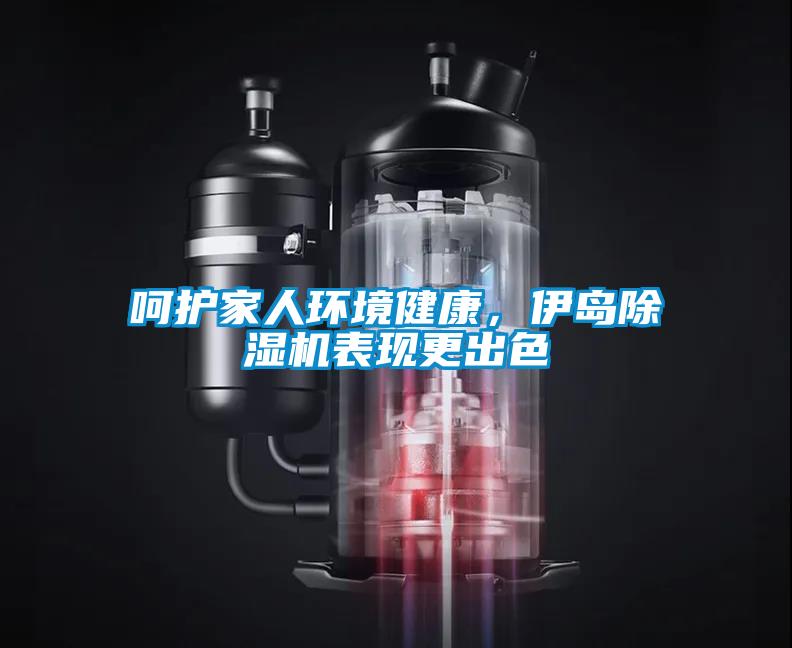 呵護家人環境健康，伊島除濕機表現更出色
