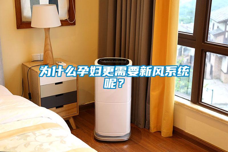 為什么孕婦更需要新風系統呢？