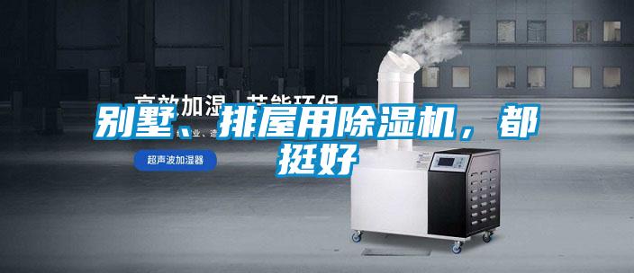 別墅、排屋用除濕機，都挺好
