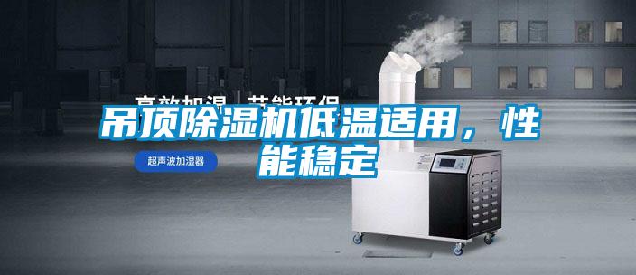 吊頂除濕機低溫適用，性能穩定