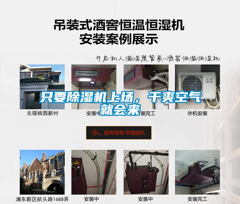 只要除濕機上場，干爽空氣就會來
