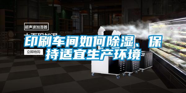 印刷車間如何除濕、保持適宜生產環境