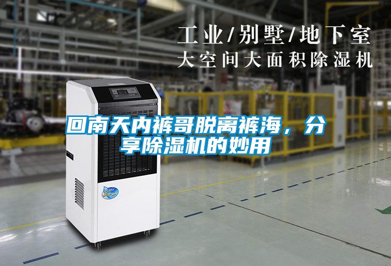 回南天內褲哥脫離褲海，分享除濕機的妙用