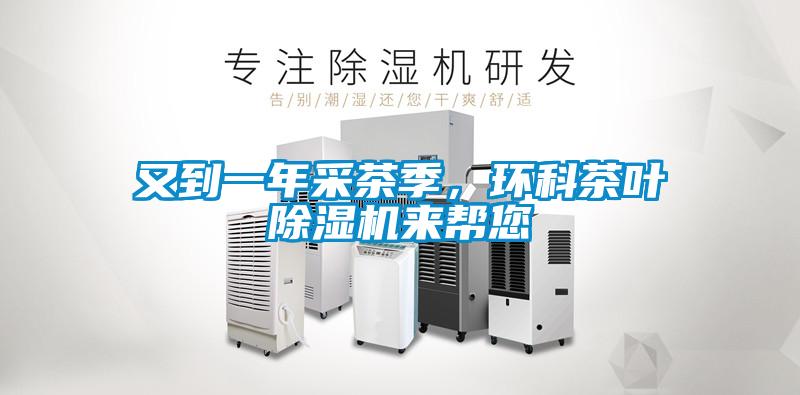又到一年采茶季，環科茶葉除濕機來幫您
