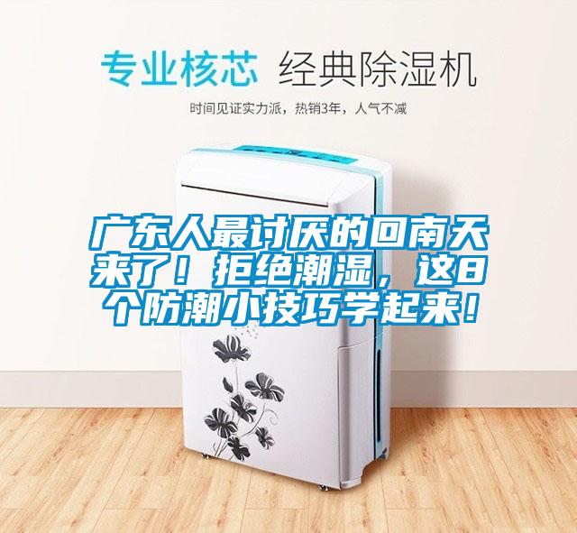 廣東人最討厭的回南天來了！拒絕潮濕，這8個防潮小技巧學起來！