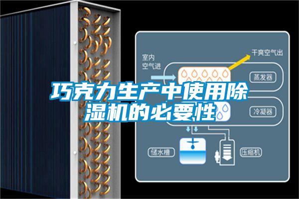 巧克力生產中使用除濕機的必要性