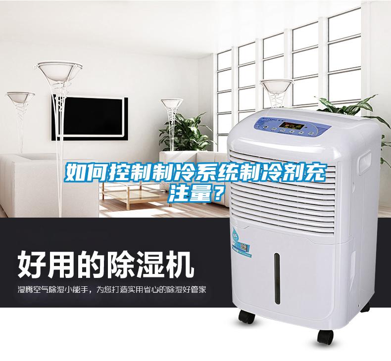 如何控制制冷系統制冷劑充注量？