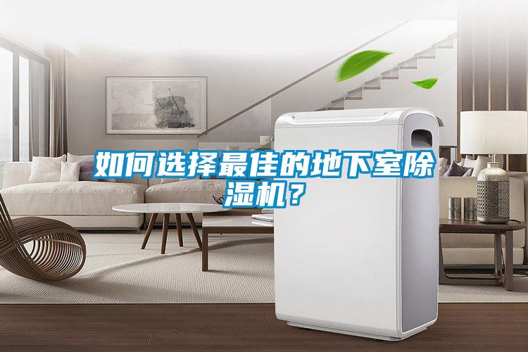 如何選擇最佳的地下室除濕機？