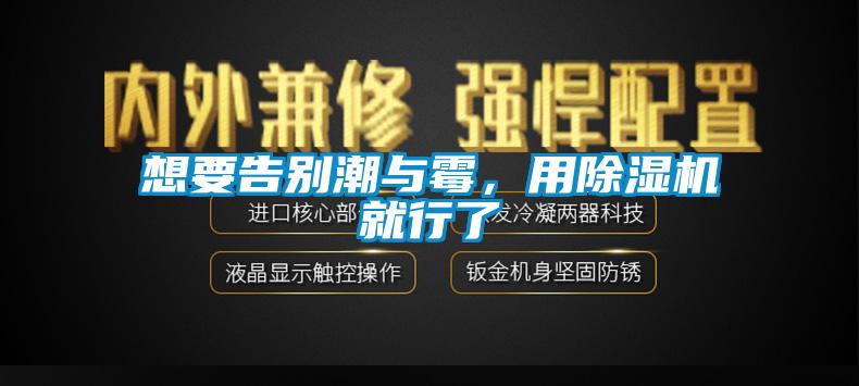 想要告別潮與霉，用除濕機就行了