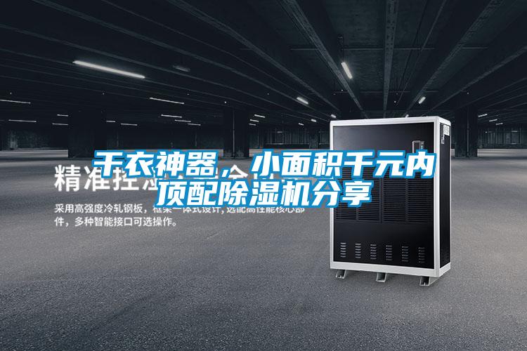 干衣神器，小面積千元內頂配除濕機分享