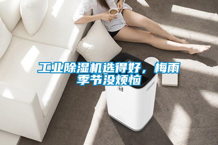 工業除濕機選得好，梅雨季節沒煩惱