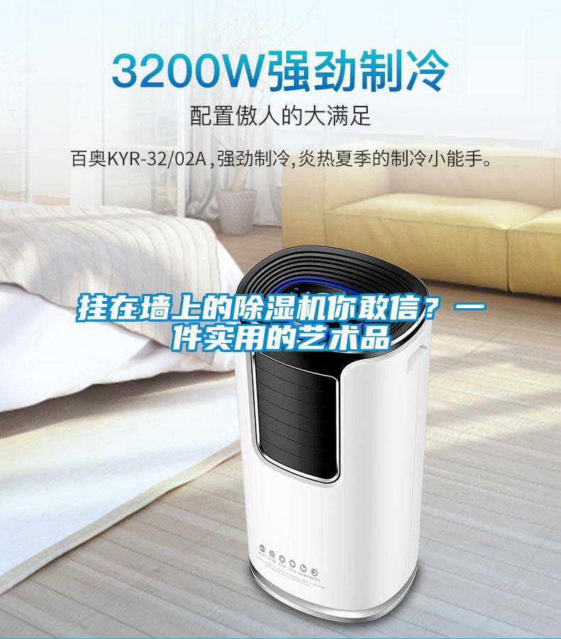 掛在墻上的除濕機你敢信？一件實用的藝術品