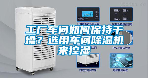 工廠車間如何保持干燥？選用車間除濕機來控濕