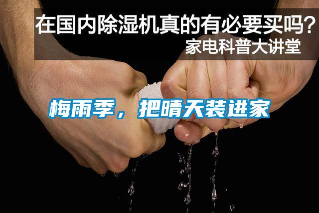 梅雨季，把晴天裝進家