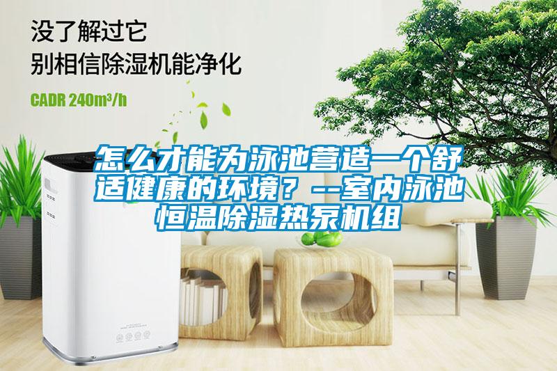 怎么才能為泳池營造一個舒適健康的環境？--室內泳池恒溫除濕熱泵機組