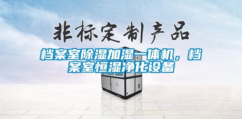 檔案室除濕加濕一體機，檔案室恒濕凈化設備