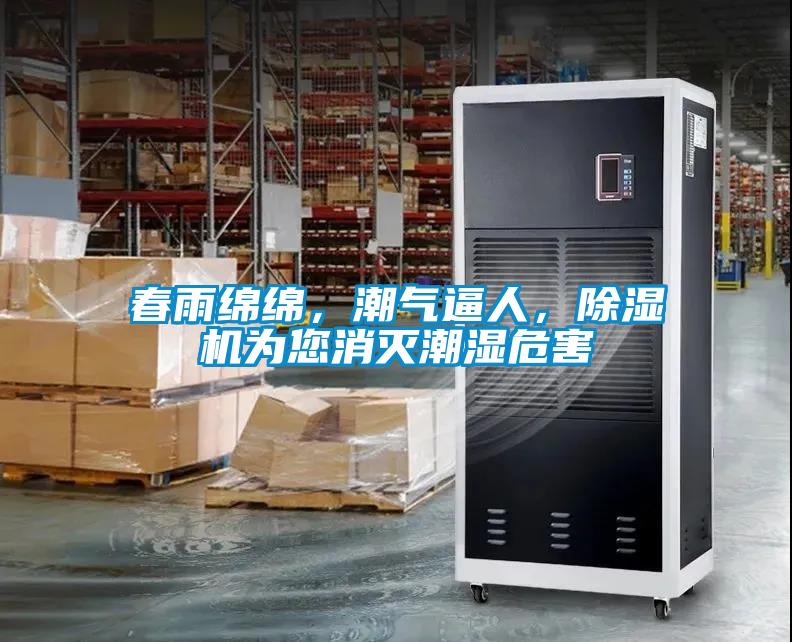 春雨綿綿，潮氣逼人，除濕機為您消滅潮濕危害