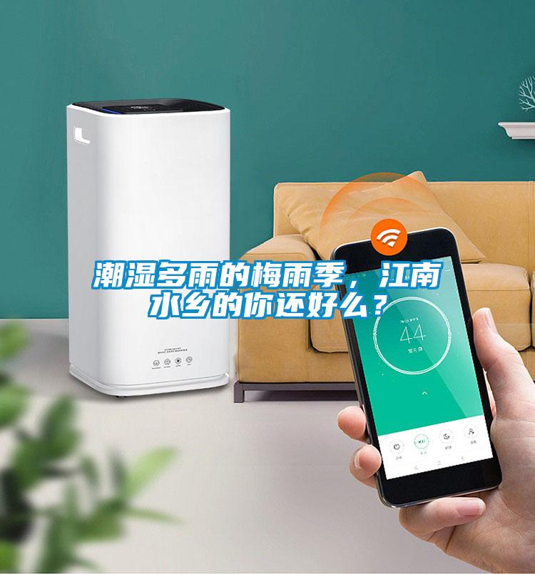 潮濕多雨的梅雨季，江南水鄉的你還好么？