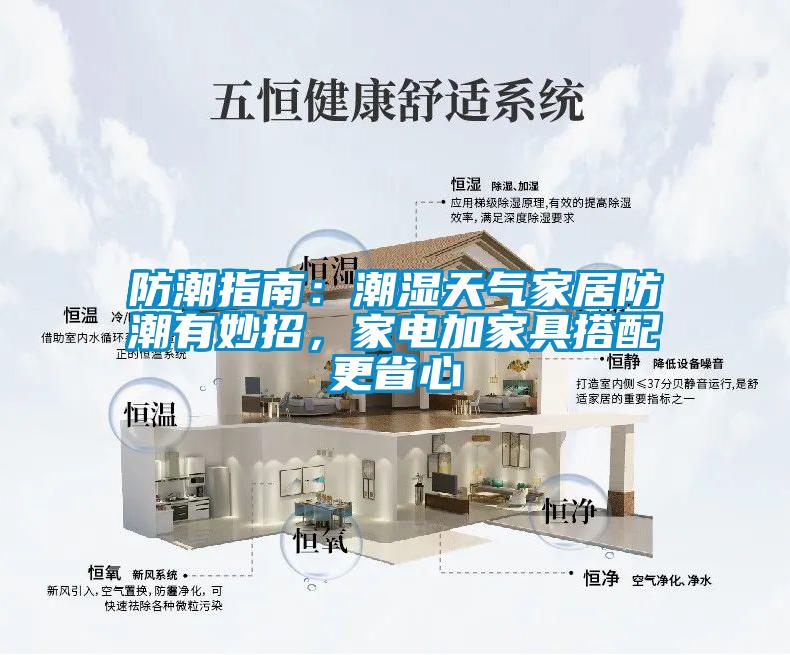 防潮指南：潮濕天氣家居防潮有妙招，家電加家具搭配更省心