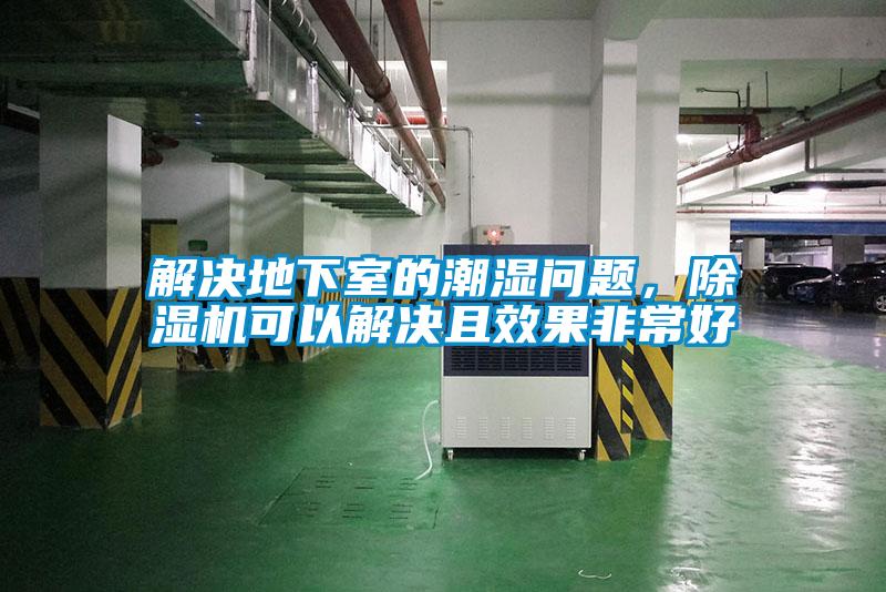 解決地下室的潮濕問題，除濕機可以解決且效果非常好