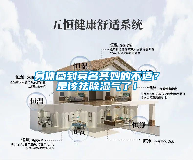 身體感到莫名其妙的不適？是該祛除濕氣了！