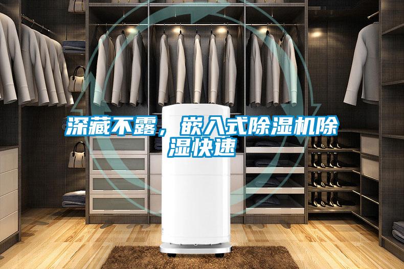 深藏不露，嵌入式除濕機除濕快速