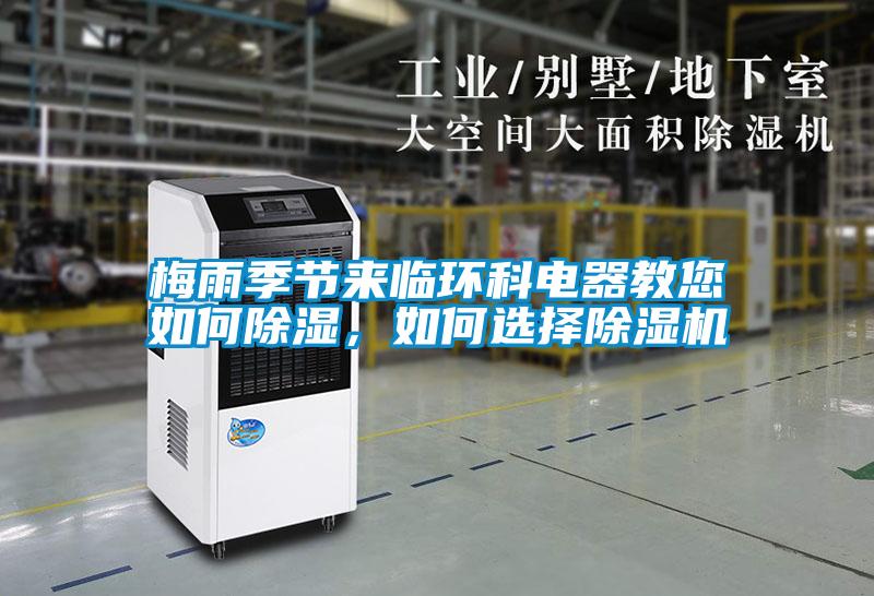 梅雨季節來臨環科電器教您如何除濕，如何選擇除濕機