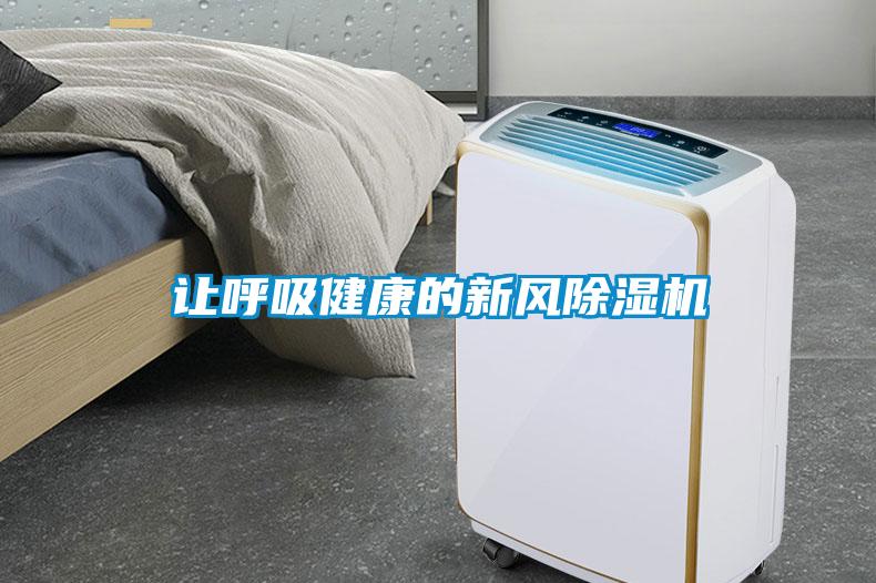 讓呼吸健康的新風除濕機