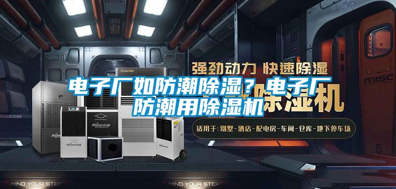 電子廠如防潮除濕？電子廠防潮用除濕機