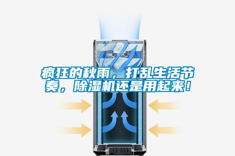 瘋狂的秋雨，打亂生活節奏，除濕機還是用起來！