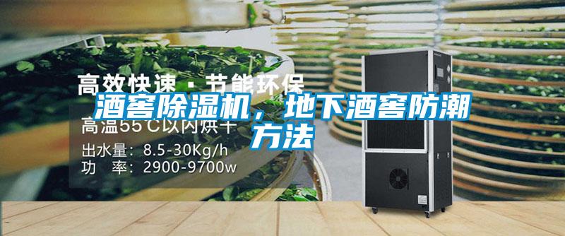 酒窖除濕機，地下酒窖防潮方法