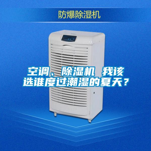 空調、除濕機 我該選誰度過潮濕的夏天？