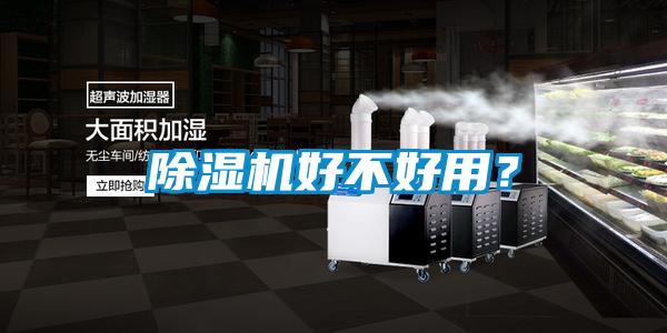 除濕機好不好用？