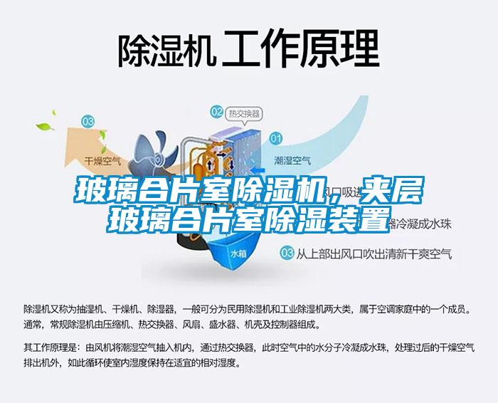 玻璃合片室除濕機，夾層玻璃合片室除濕裝置