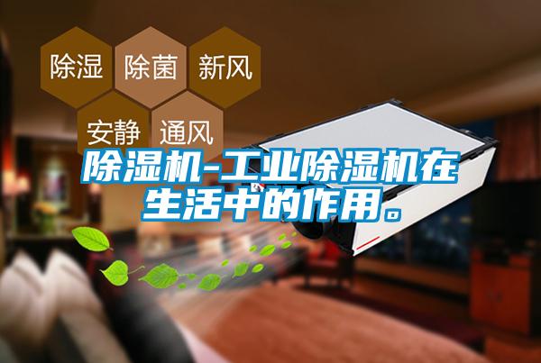 除濕機-工業除濕機在生活中的作用。