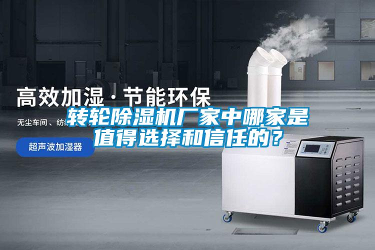 轉輪除濕機廠家中哪家是值得選擇和信任的？