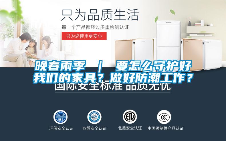 晚春雨季 ｜ 要怎么守護好我們的家具？做好防潮工作？