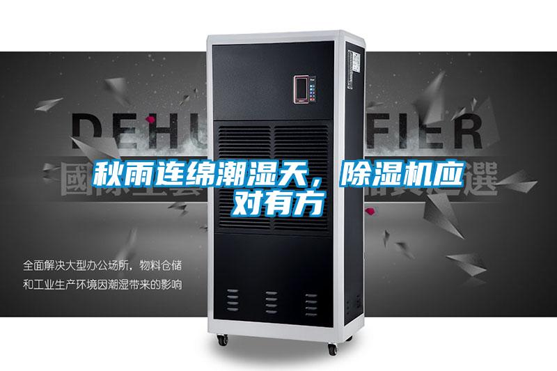 秋雨連綿潮濕天，除濕機應對有方