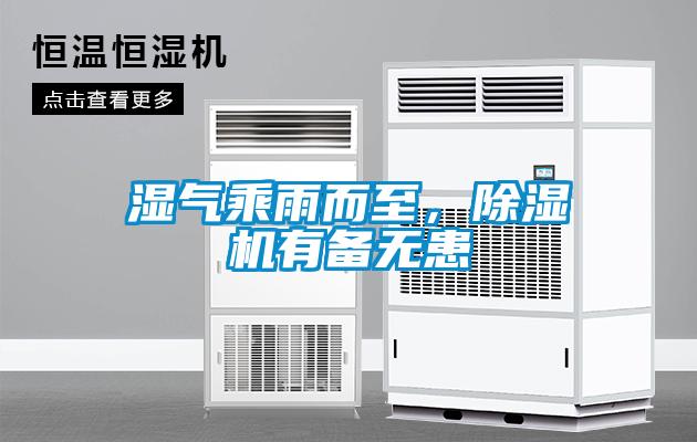 濕氣乘雨而至，除濕機有備無患