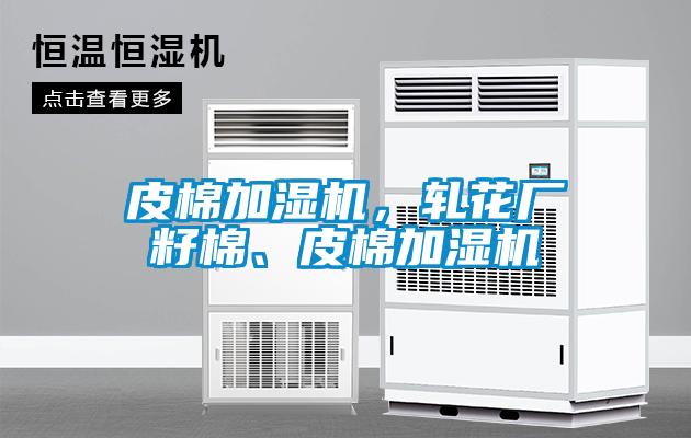 皮棉加濕機，軋花廠籽棉、皮棉加濕機