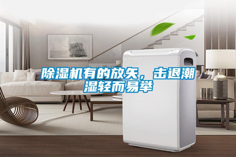 除濕機有的放矢，擊退潮濕輕而易舉