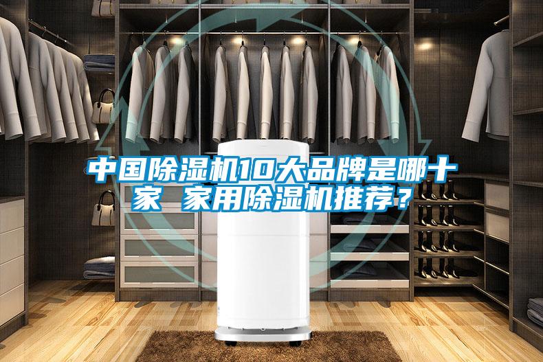 中國除濕機10大品牌是哪十家 家用除濕機推薦？