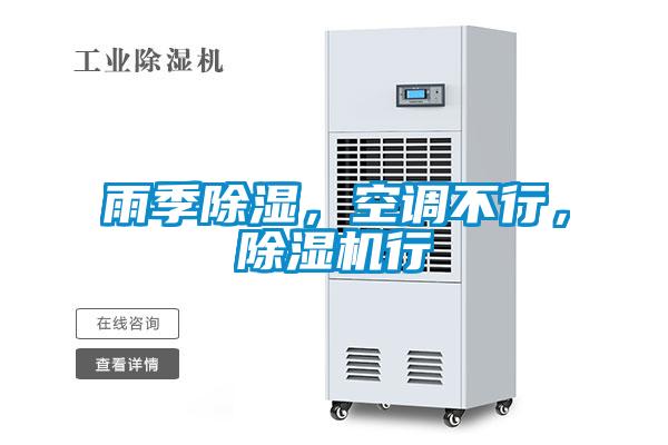 雨季除濕，空調不行，除濕機行