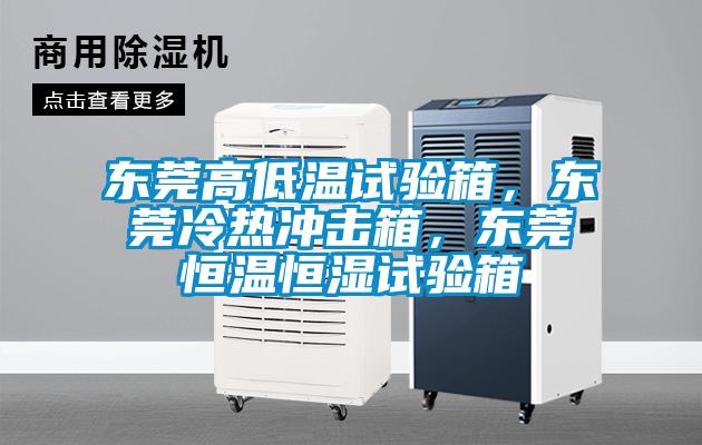 東莞高低溫試驗箱，東莞冷熱沖擊箱，東莞恒溫恒濕試驗箱