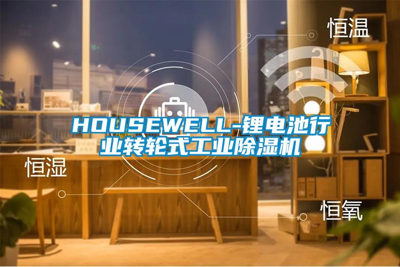 HOUSEWELL-鋰電池行業轉輪式工業除濕機